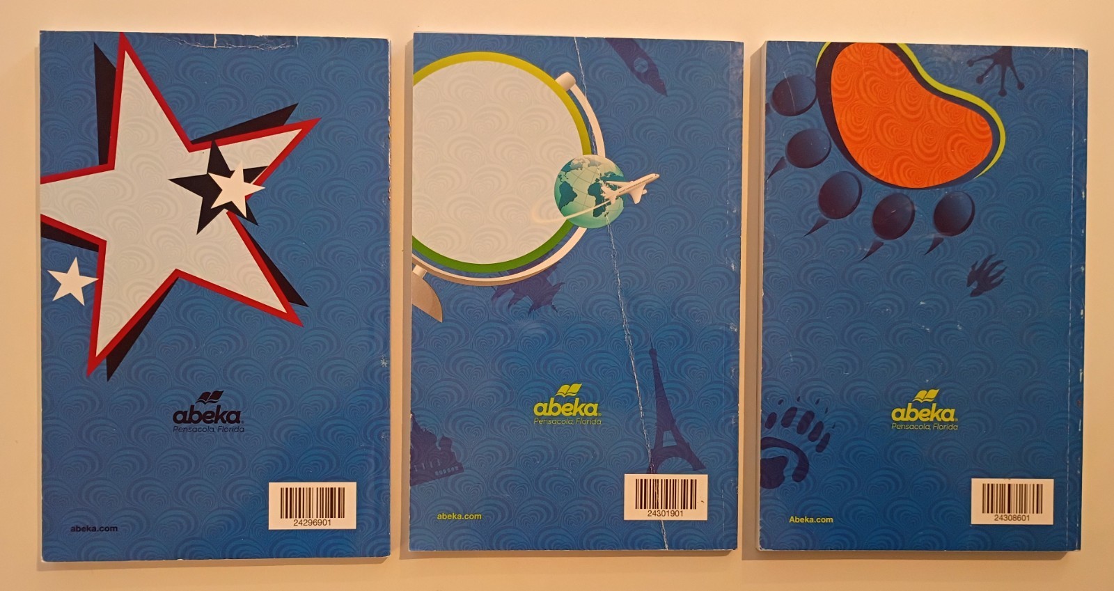A Beka Second Grade Reader Lot Of 3 Books 2f 2g 2i Homeschool Curriculum Abeka