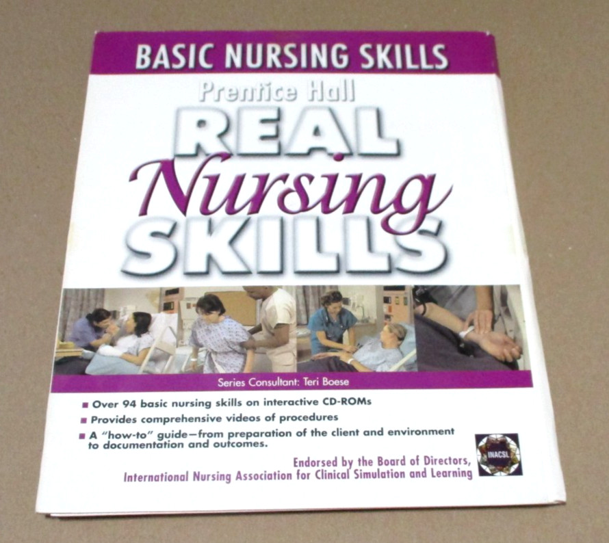 Prentice Hall Real Nursing Skills: Basic Nursing Skills, Pearson Ed. 5CDs