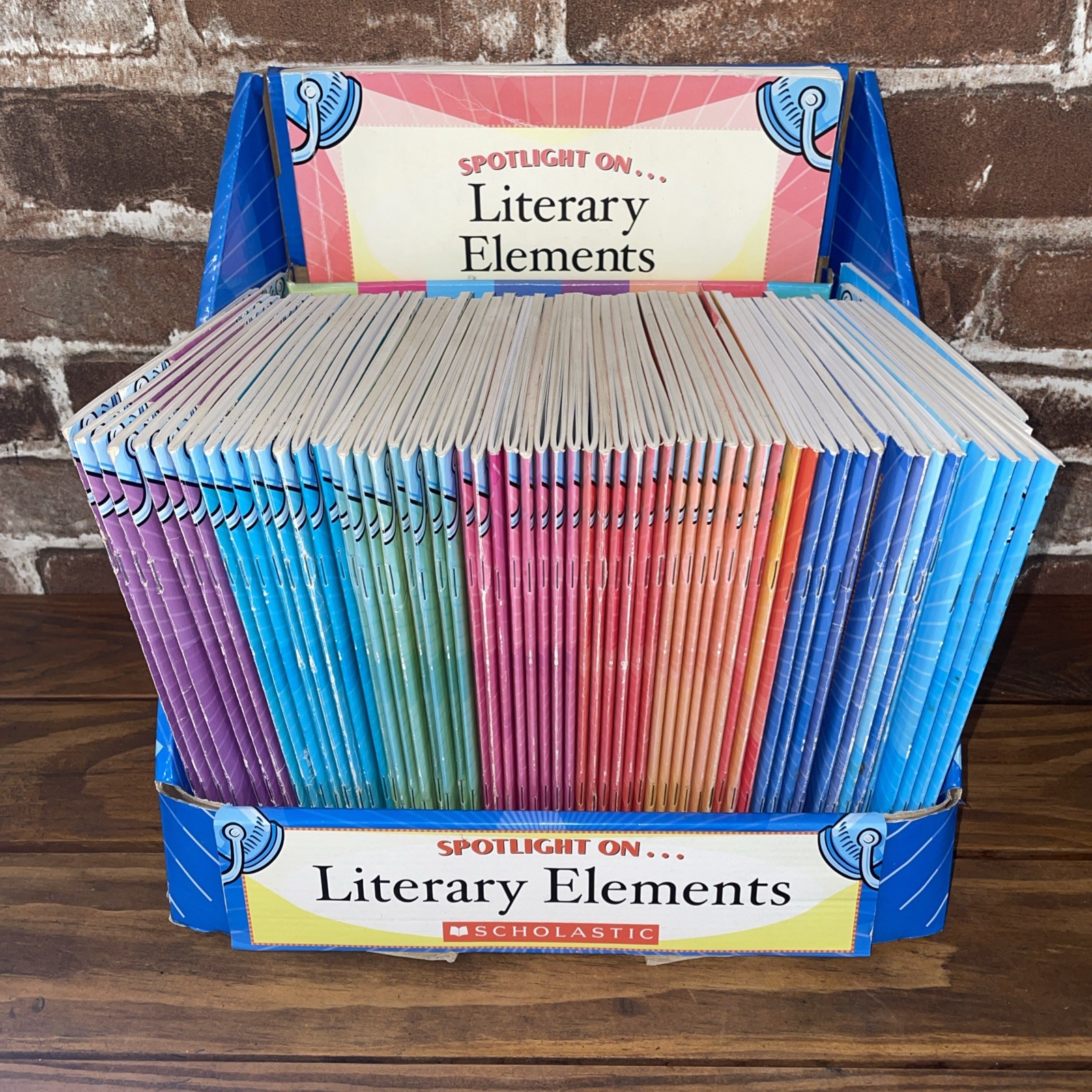 Spotlight on Literary Elements Box Set by Scholastic + Teacher’s Guide