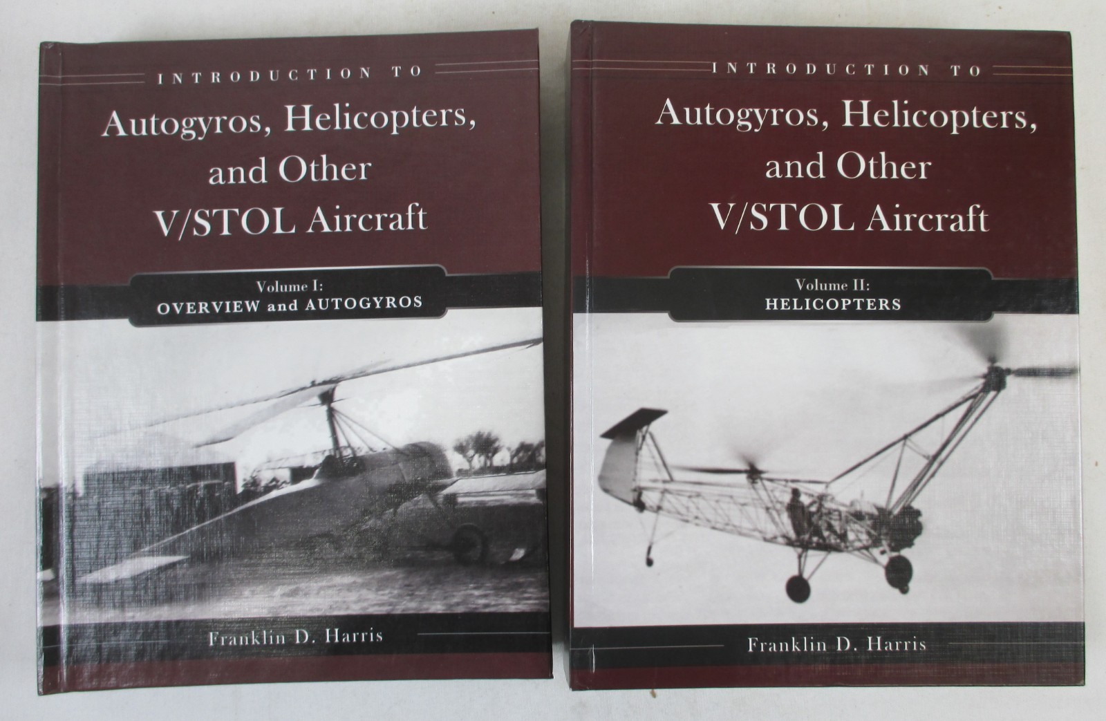 2-Vols “Introduction to Autogyros, Helicopters, & Other V/STOL Aircraft” Harris