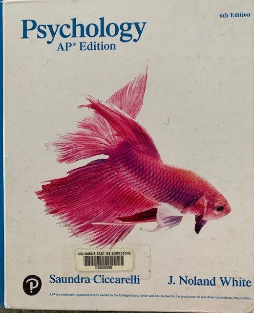Psychology AP Edition (6th Edition) by Ciccarelli/White