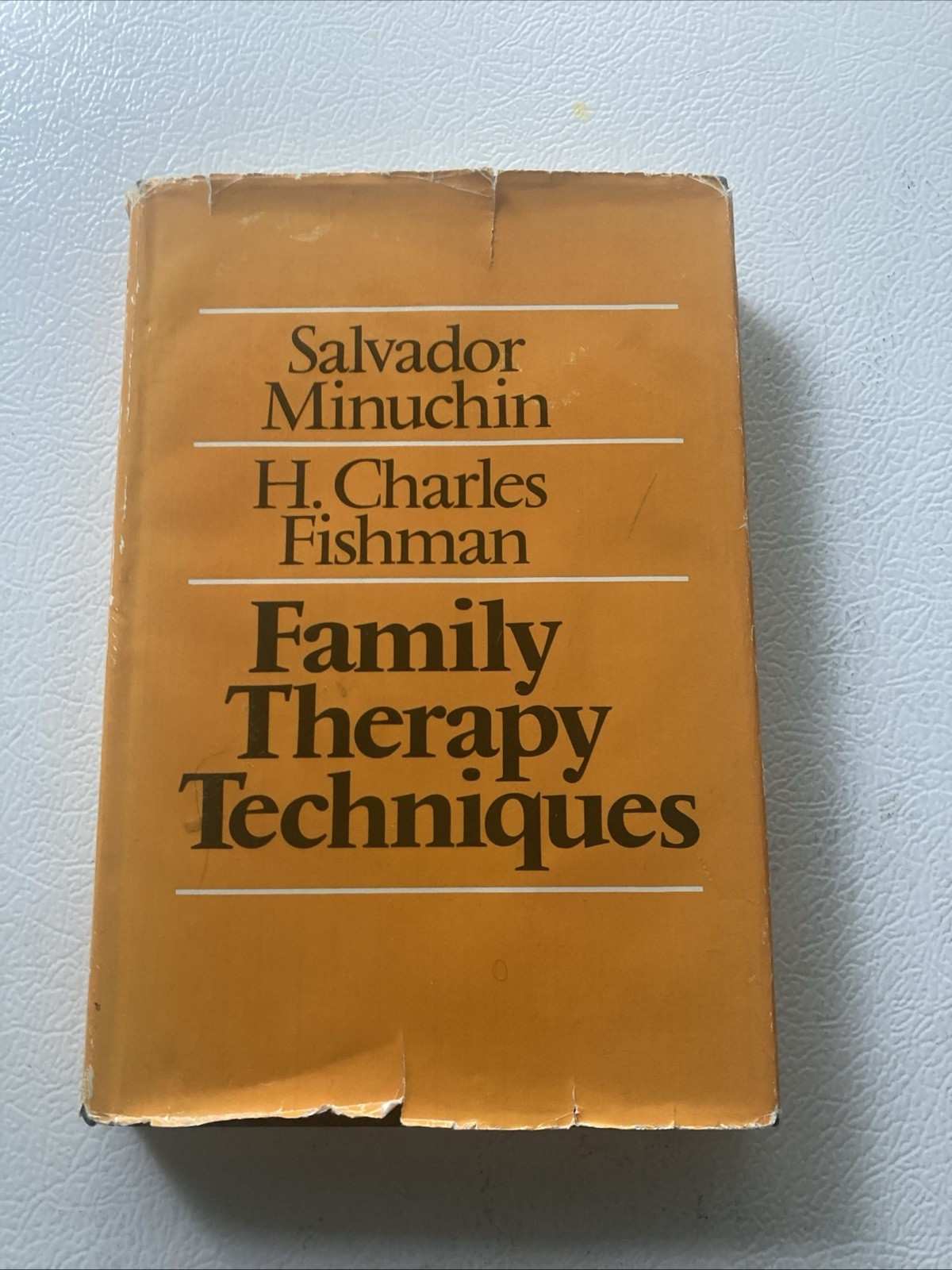 Family Therapy Techniques – 0674294106, hardcover 1981 Keith S Minuchin