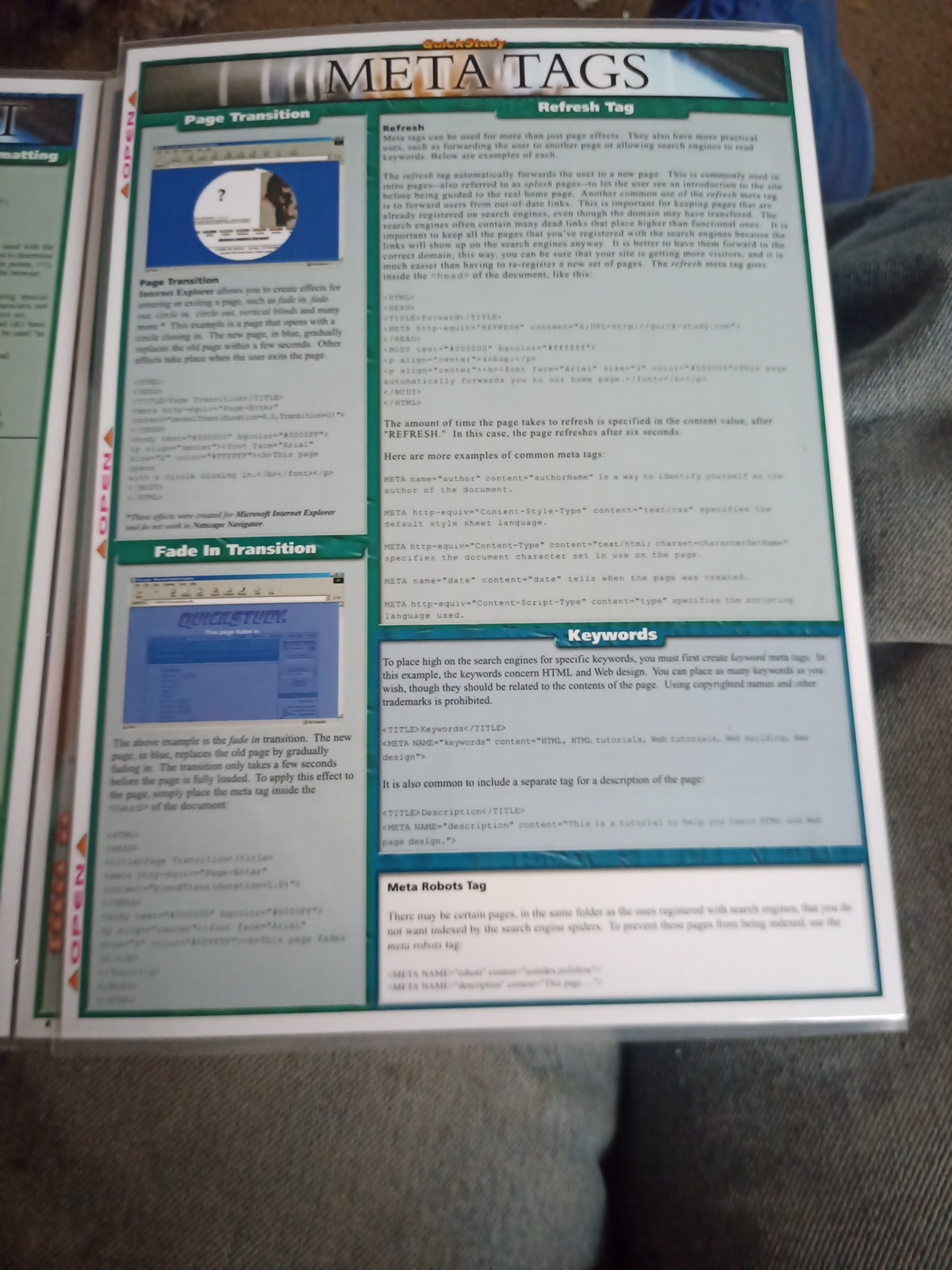 Html Guide by Inc. BarCharts and Barcharts (2001, Book, Other)