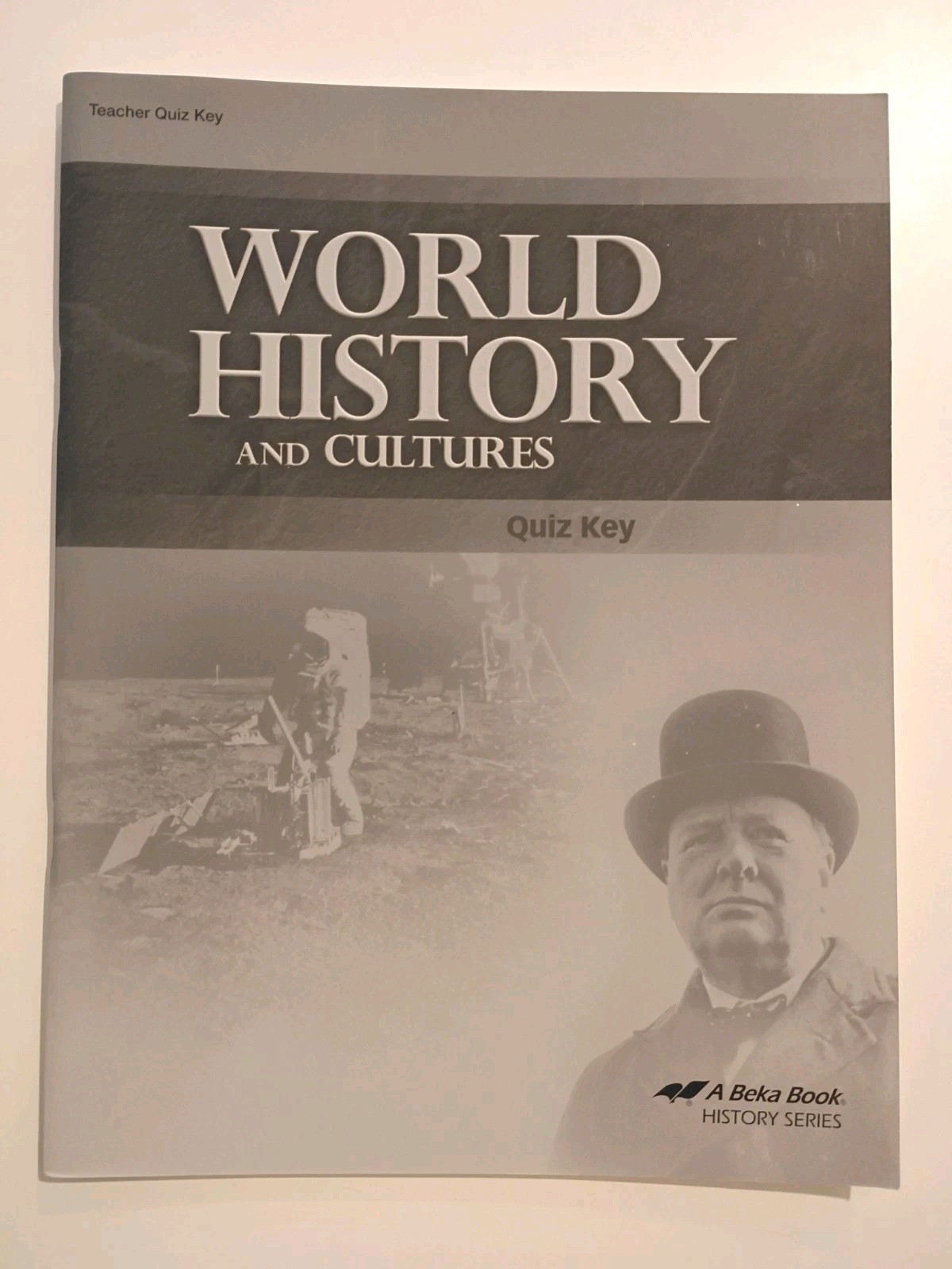 A Beka World History And Cultures Quiz Key Homeschool Curriculum 3E Book Abeka