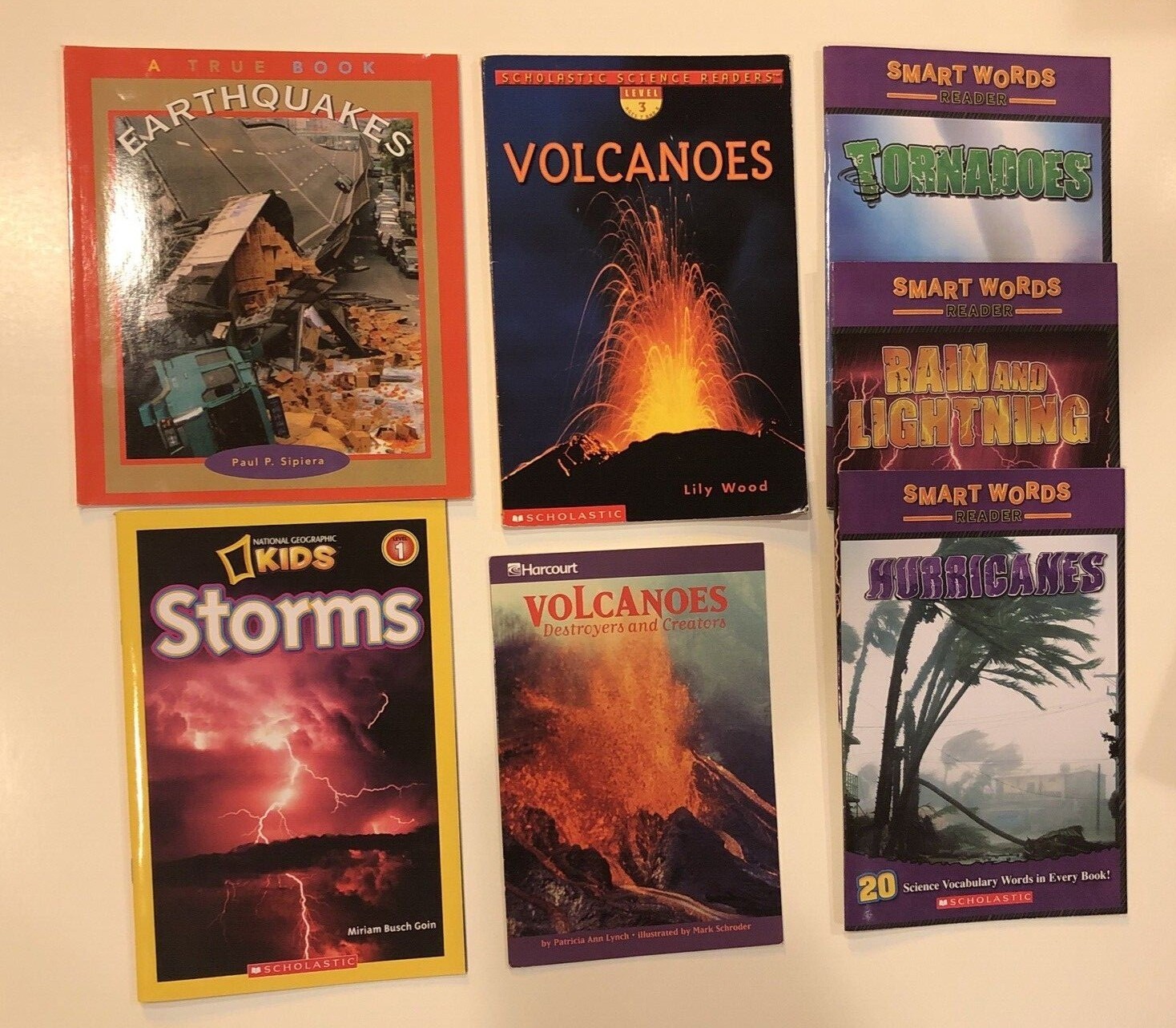 Science Weather Unit Book Bundle Elementary Grades Lot of 7 Homeschool