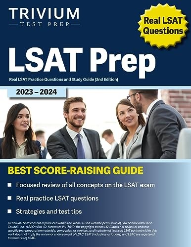 LSAT Prep 2023-2024: Real LSAT Practi…, Simon, Elissa