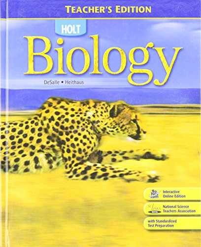 Holt Biology, Teacher’s – Hardcover, by Holt McDougal; Heithaus – Acceptable