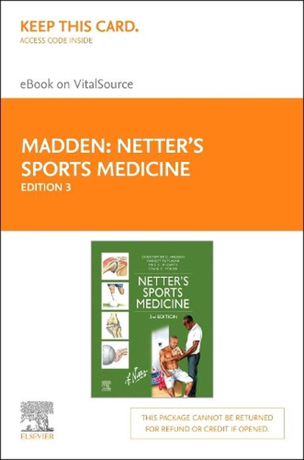Netter’S Sports Medicine Elsevier eBook on Vitalsource (Retail Access Card) by M