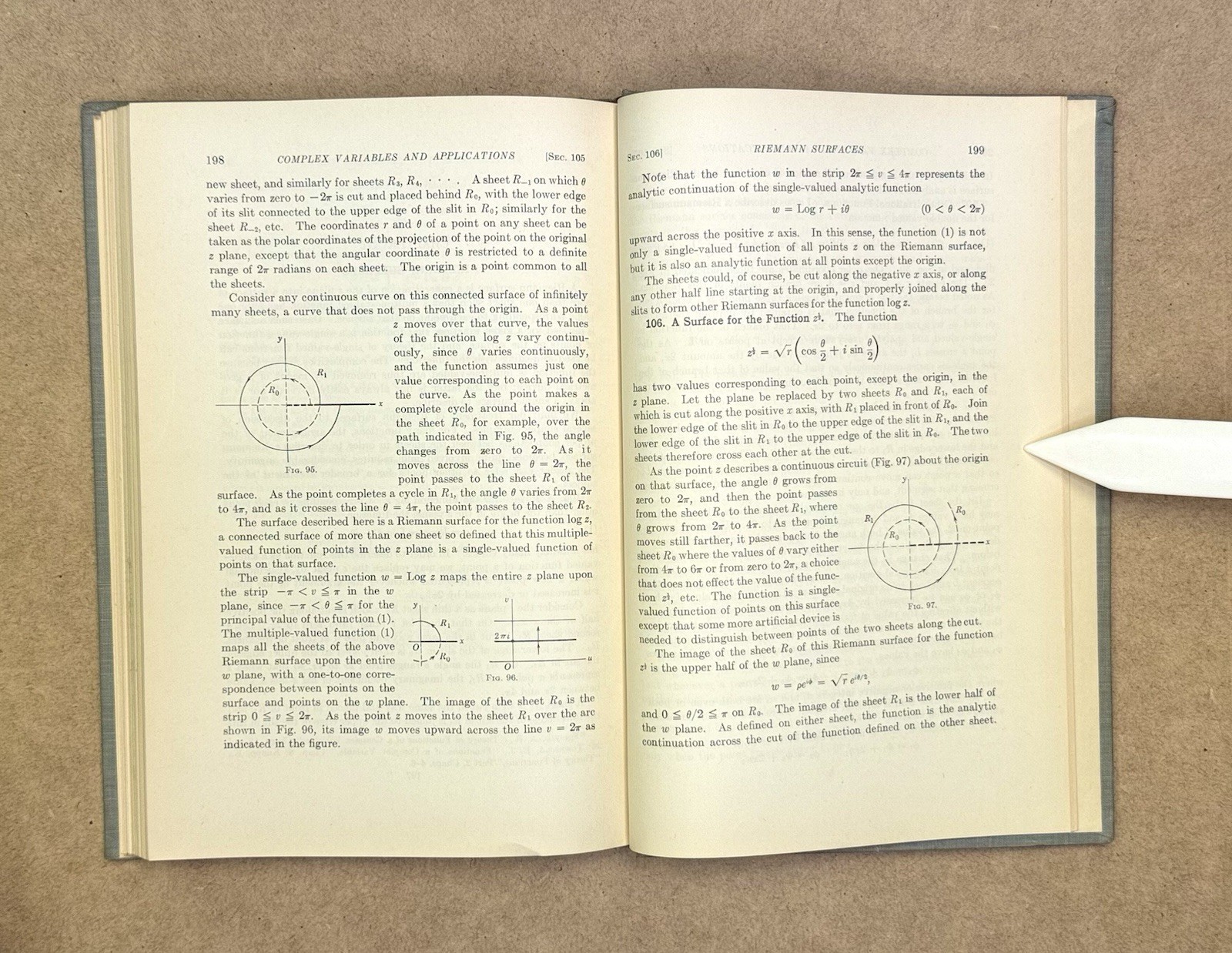 Vintage 1948 Complex Variables & Applications 1st Edition by Churchill HC