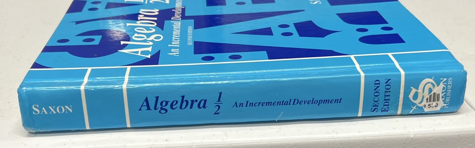 Saxon Algebra 1/2 second edition textbook hardcover homeschool math