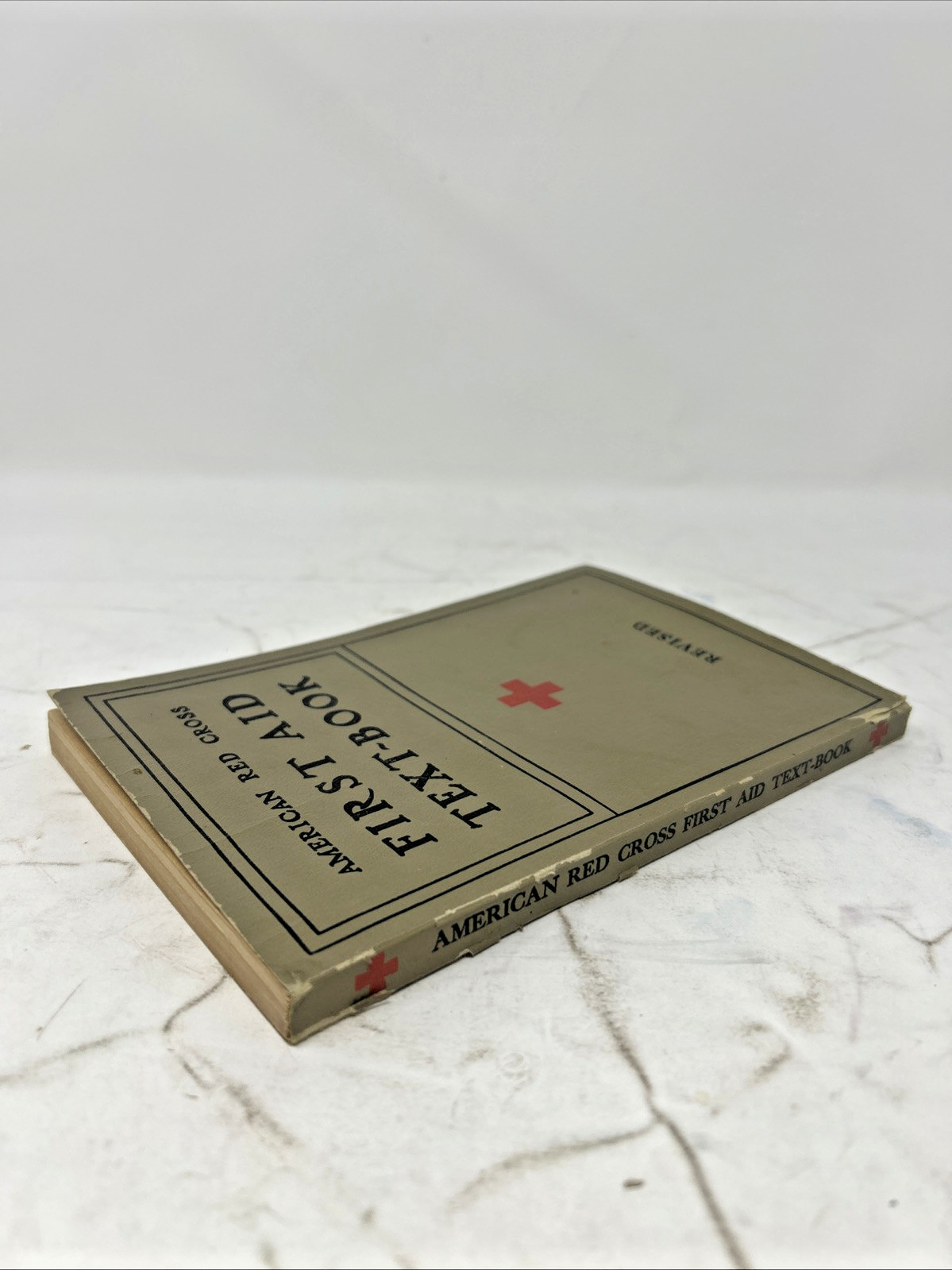 American Red Cross First Aid Text-Book Revised 1933 1940 Paperback Illustrated