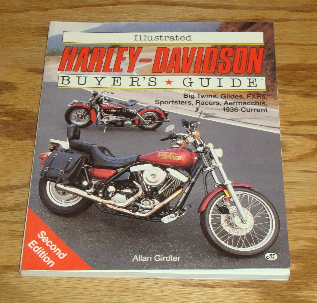 Illustrated Harley Davidson Buyer’s Guide Second Edition Book Allan Girdler