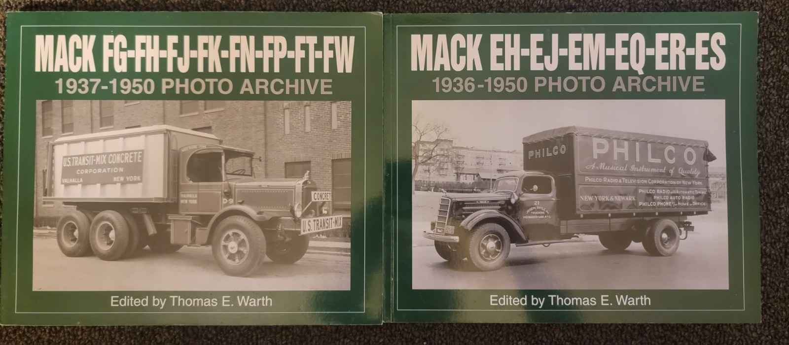 Mack Eh-Ej-Em-Eq-Er-Es, 1936 Through 1950: Photo Archive: Photographs fro – GOOD