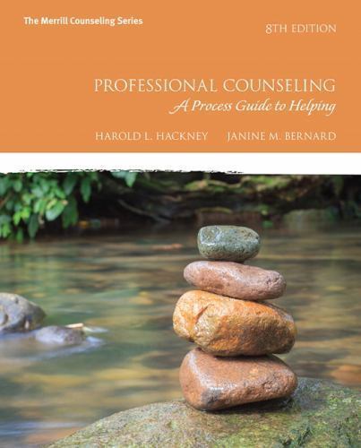 The Professional Counselor : A Process Guide to Helping by Janine M. Bernard…