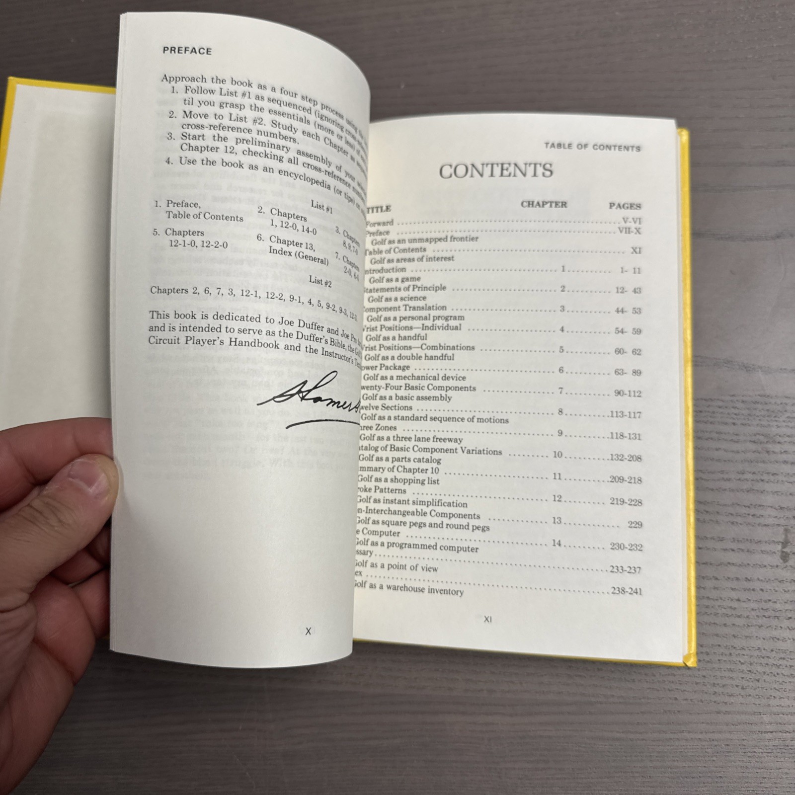 The Golfing Machine Homer Kelley Geometric Golf Instruction 1982 HC Book