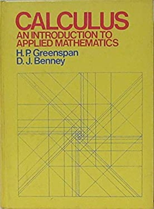 Calculus : An Introduction to Applied Mathematics Hardcover
