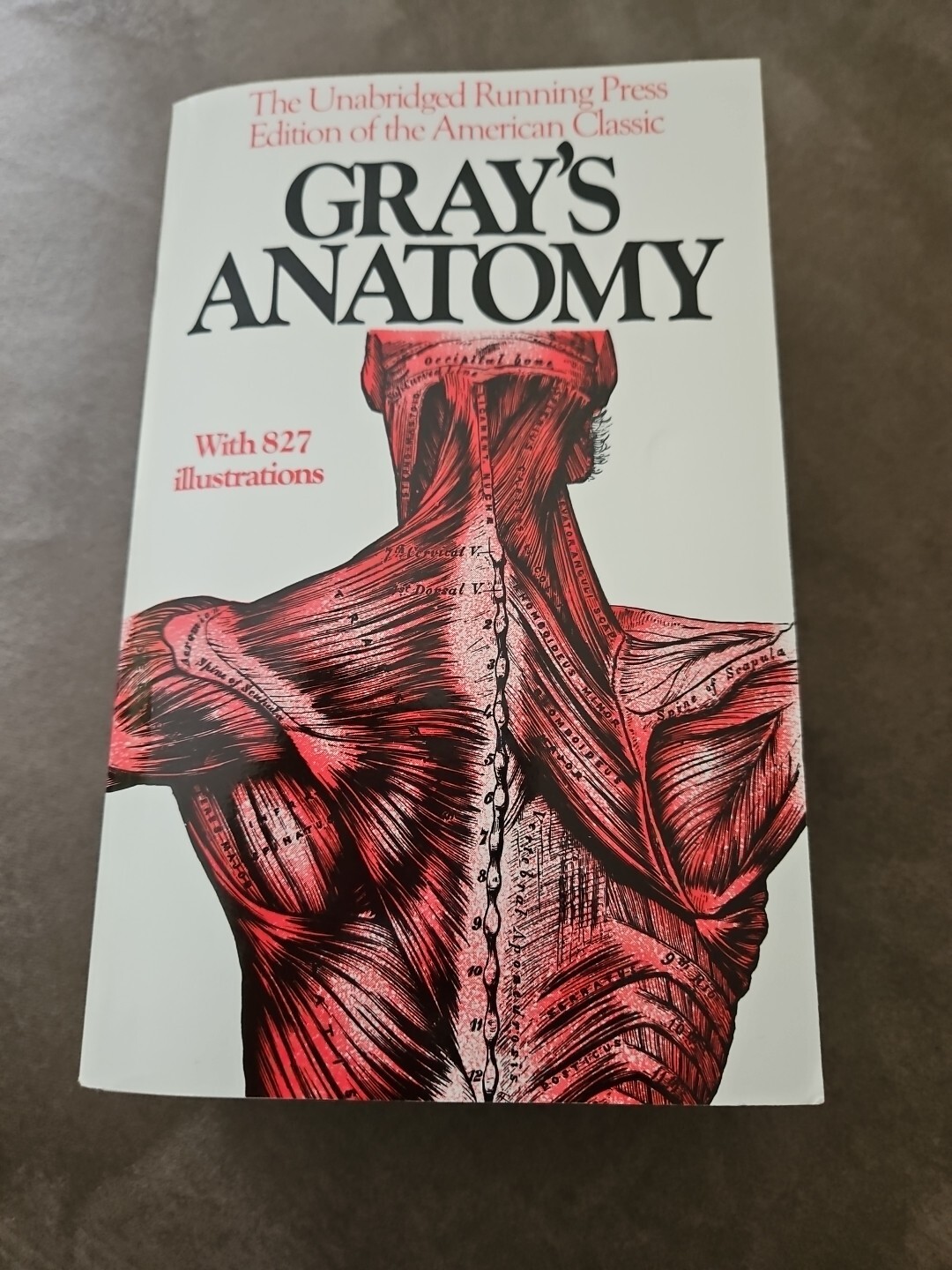 Gray’s Anatomy The Unabridged Running Press Edition of the American Classic VTG