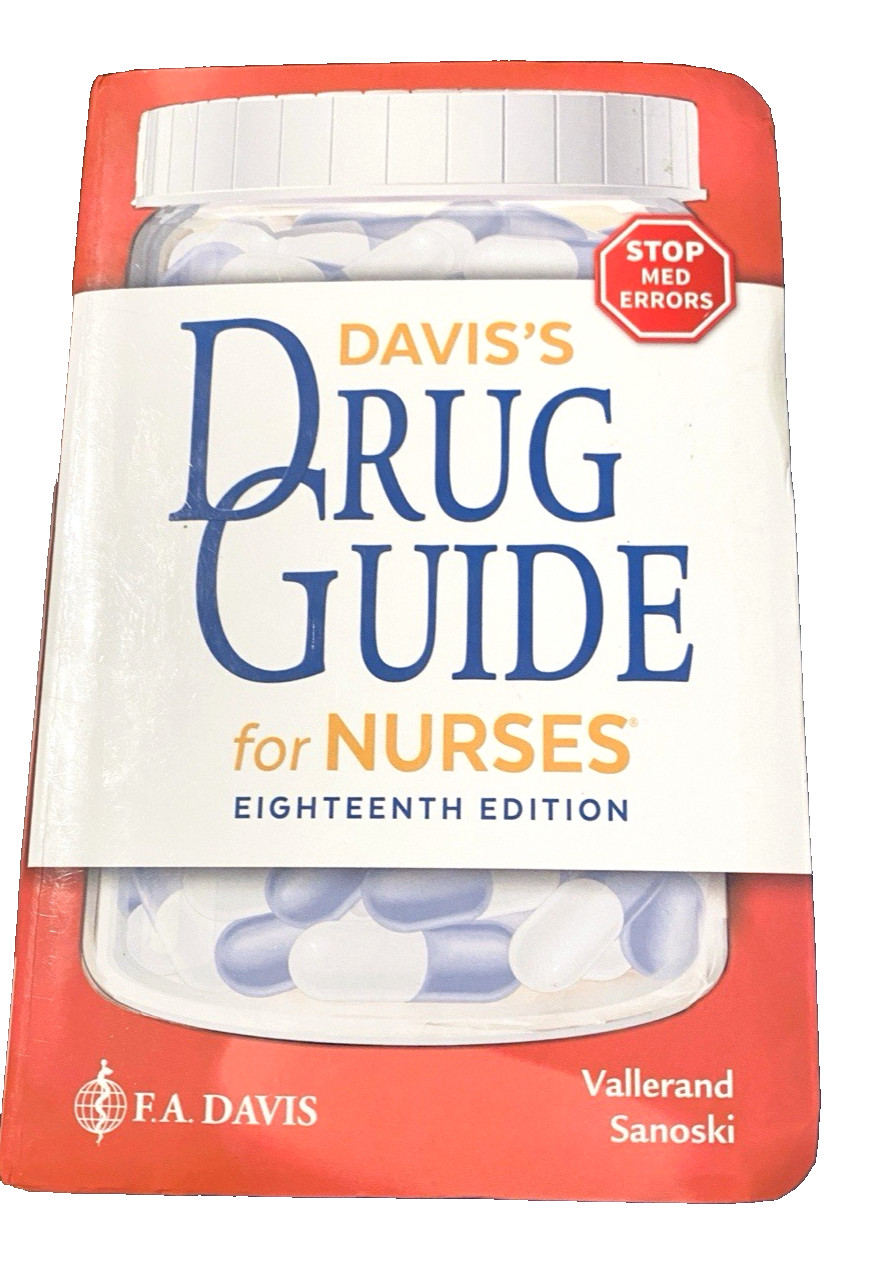 Davis’s Drug Guide for Nurses – 18th Edition