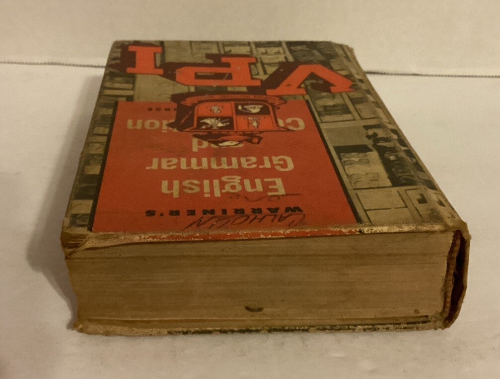 1957 English Grammar And Composition Complete Course John E Warriner Hardcover