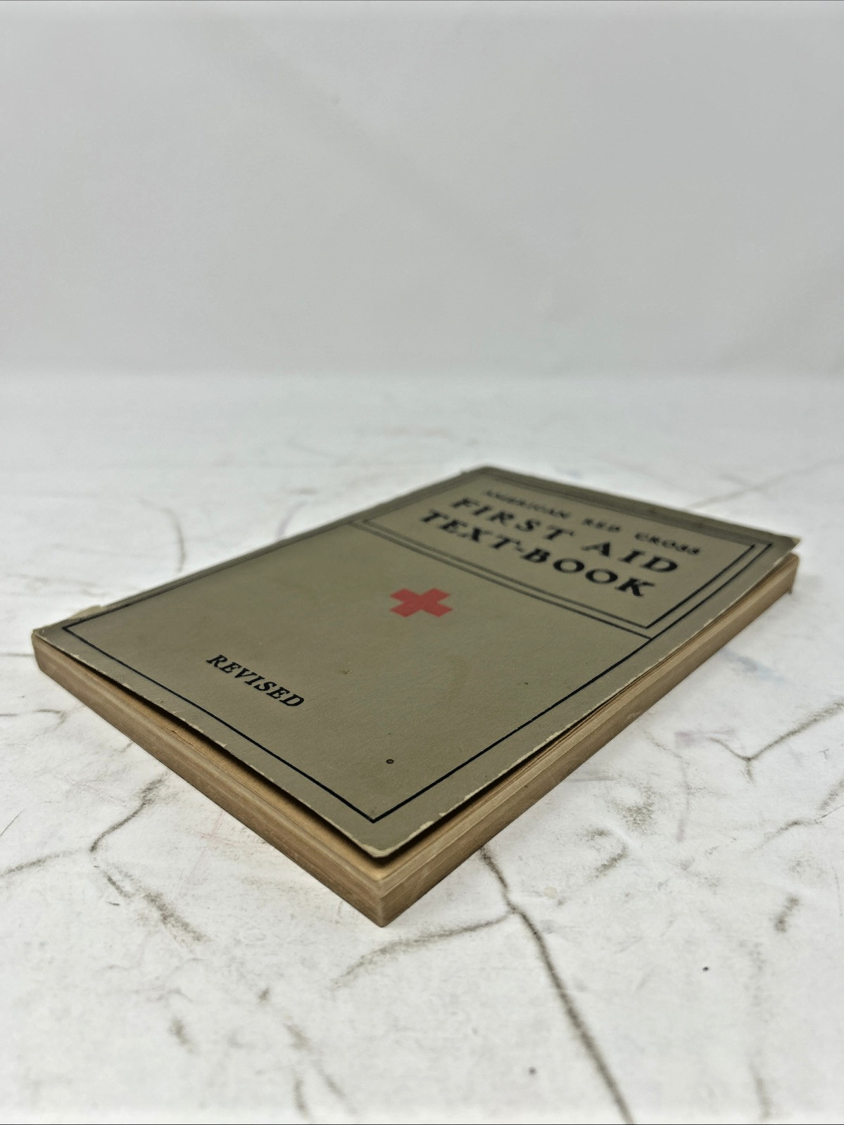 American Red Cross First Aid Text-Book Revised 1933 1940 Paperback Illustrated