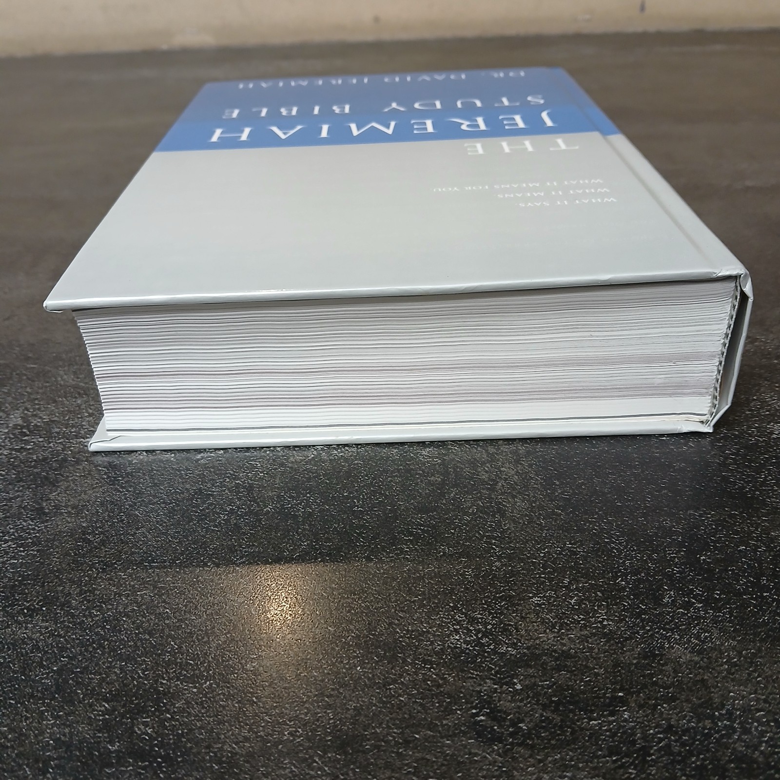 The Jeremiah Study Bible-NIV: What It Says. What It Means. What It Means for You