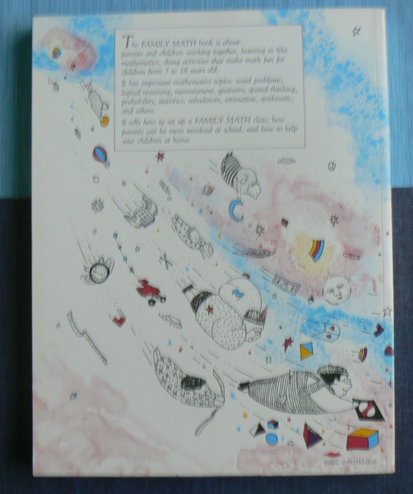 FAMILY MATH, Stenmark/ Marilyn Hill, 1986 LN, lg. Idea book,320-pages Working Ma