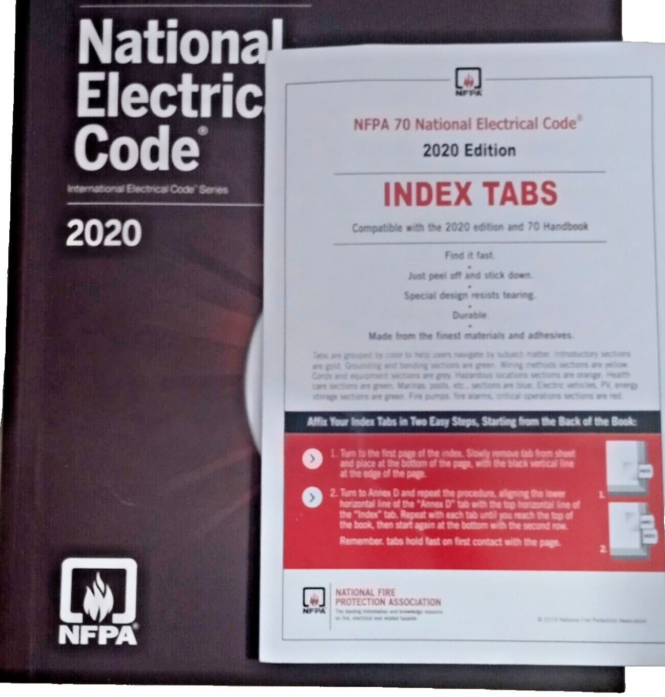 NFPA 70 NEC National Electrical Code 2020 With in tabs paperback New Stock