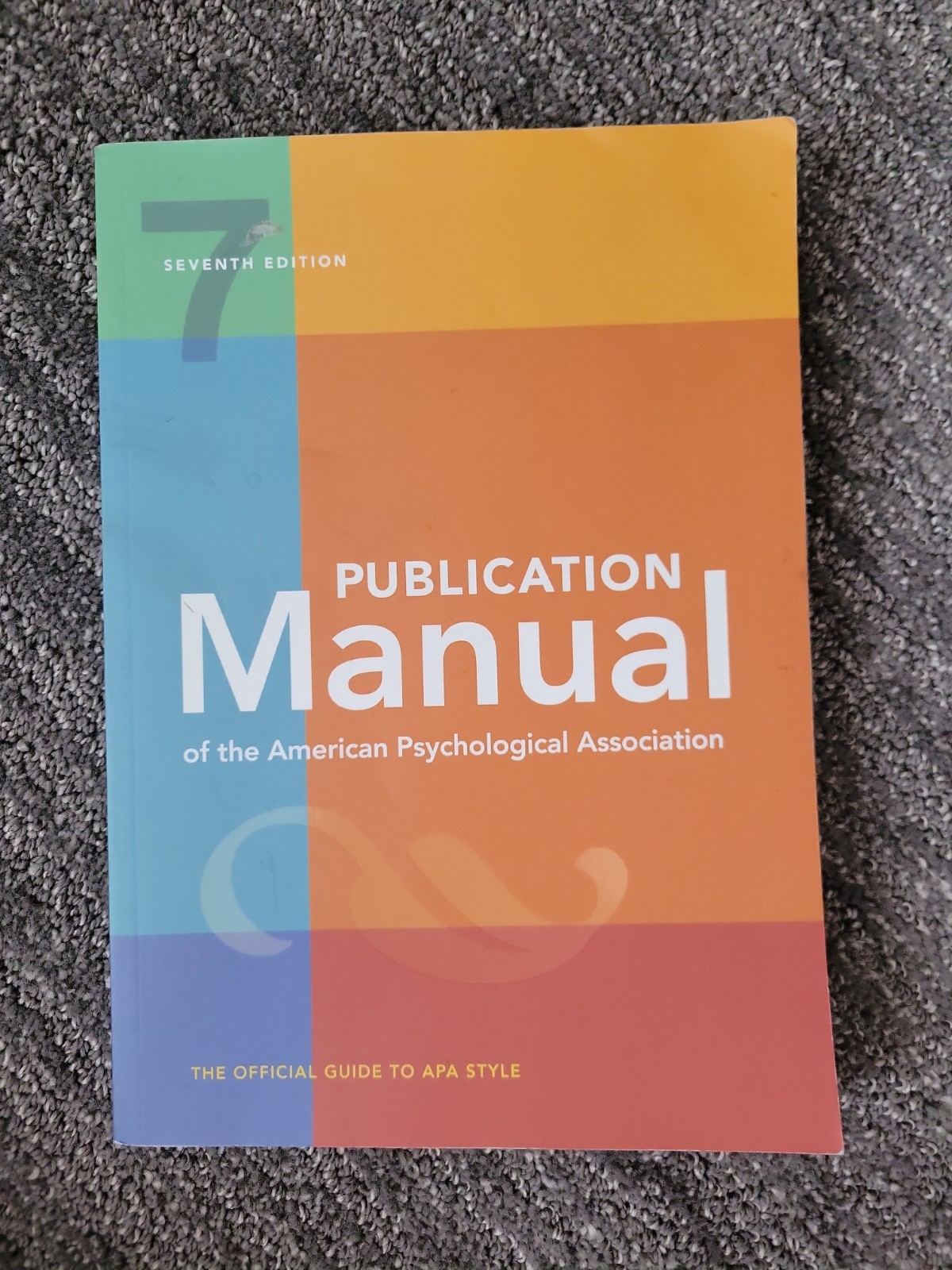 Publication Manual (OFFICIAL) 7th Edition APA