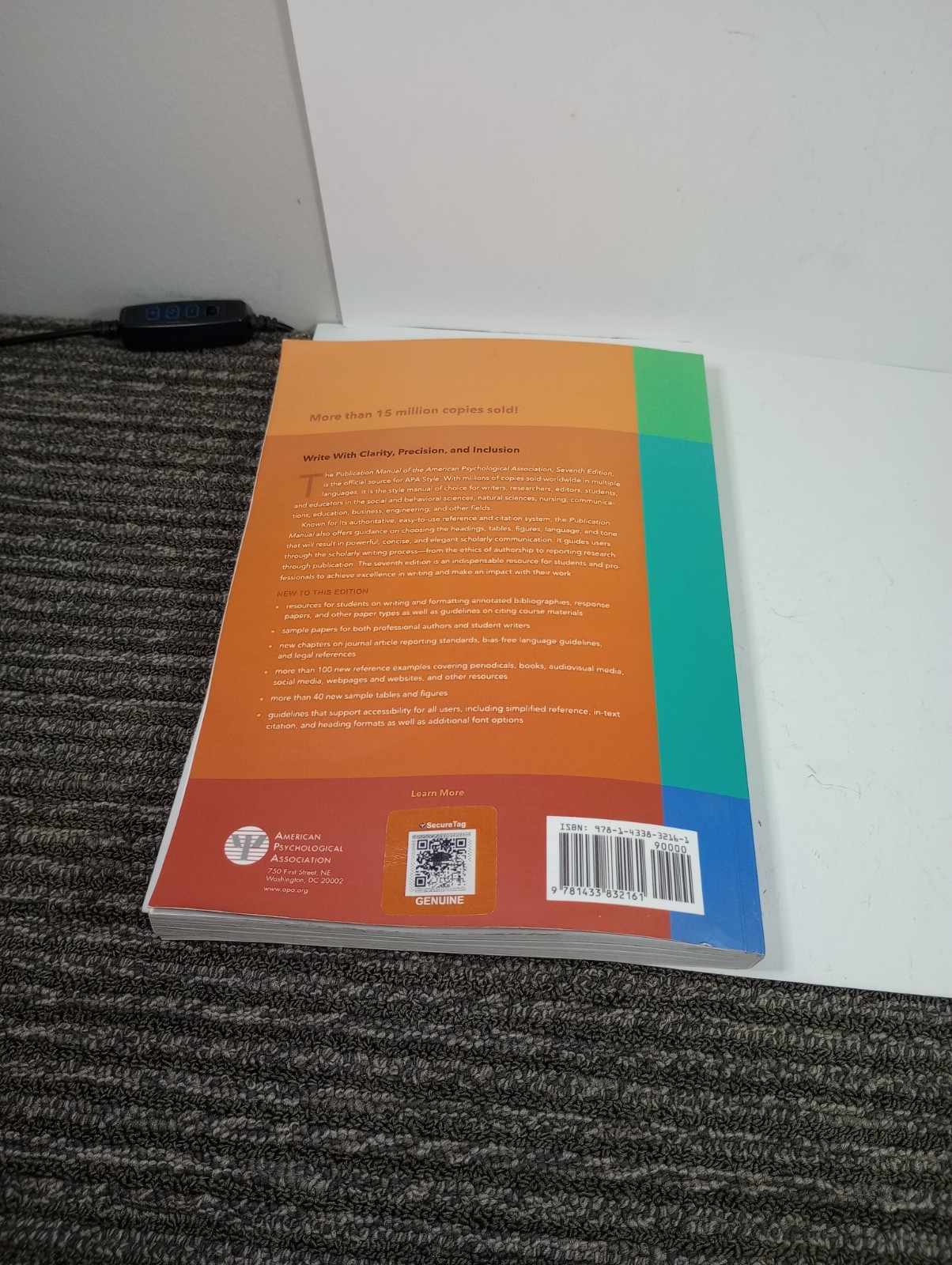 Publication Manual (OFFICIAL) 7th Edition of the American Psychological