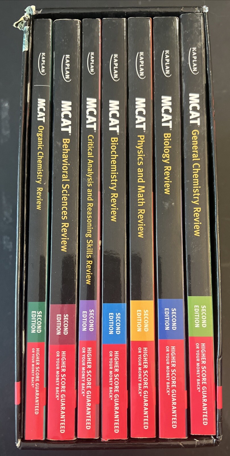 Kaplan Test Prep Ser.: Kaplan MCAT Complete 7-Book Subject Review 2016 by Kaplan
