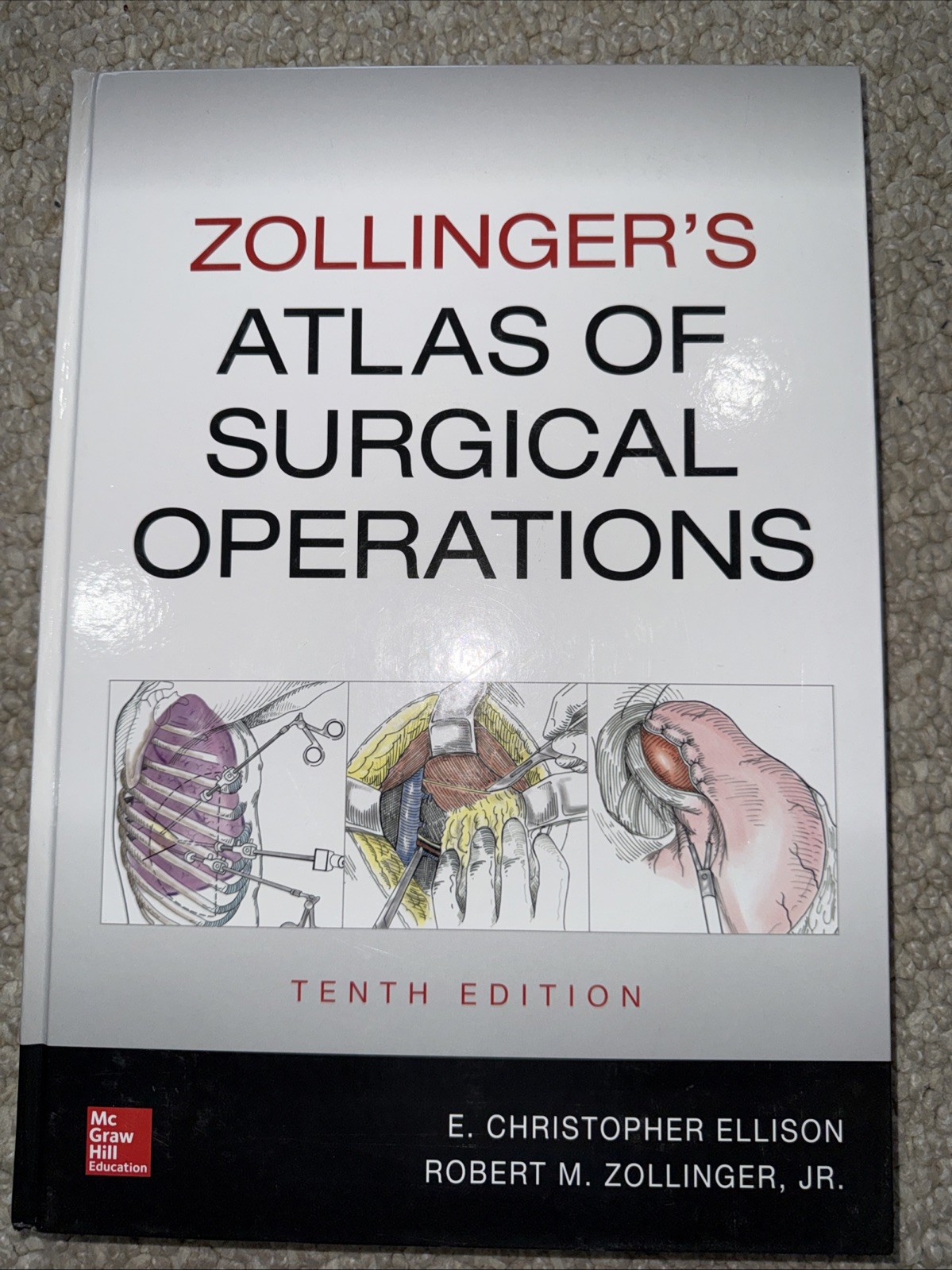Zollinger’s Atlas of – Hardcover, by Zollinger Robert; Ellison – Very Good