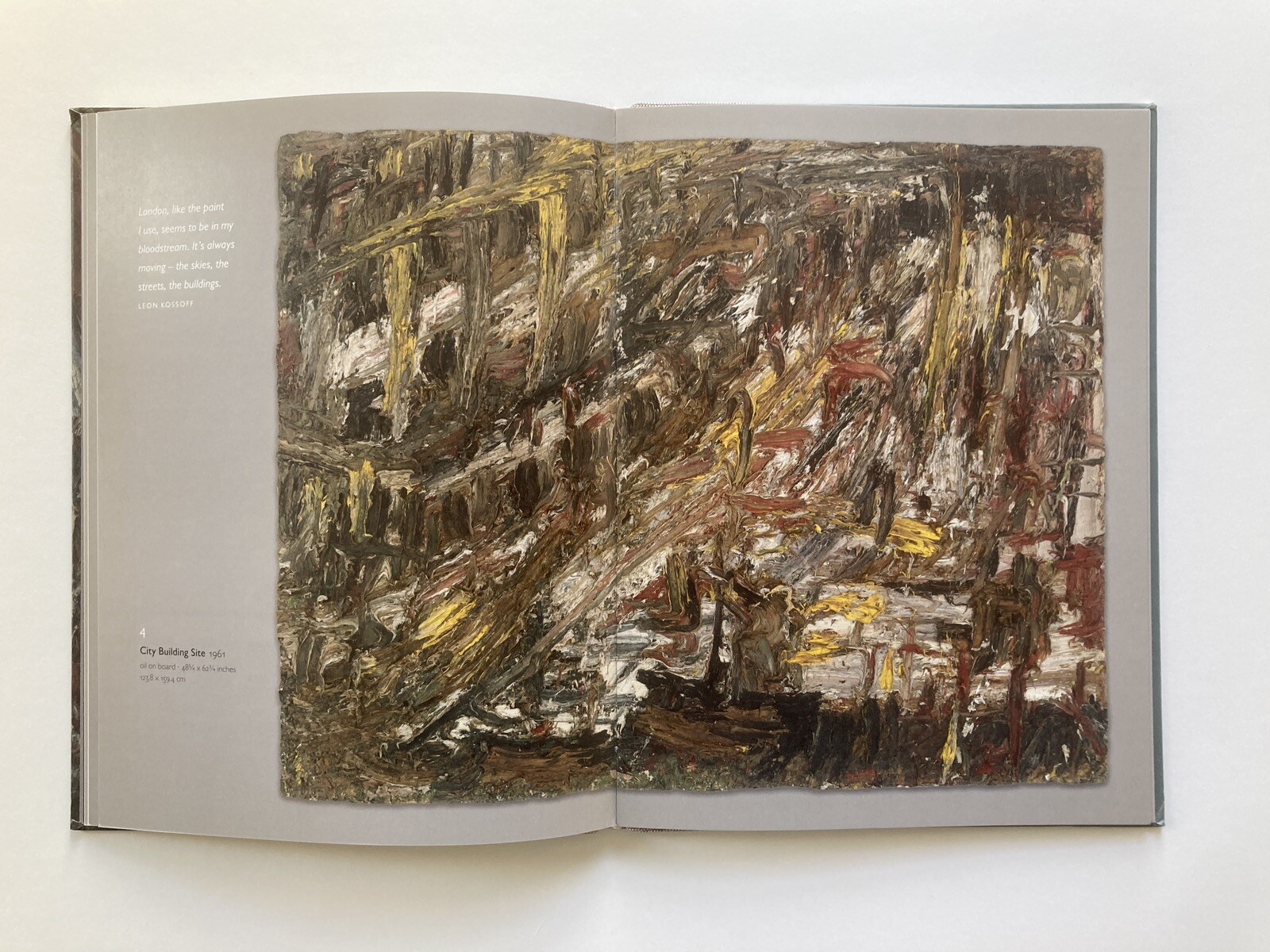 LEON KOSSOFF: FROM THE EARLY YEARS, 1957-1967 – Hardcover, very good condition