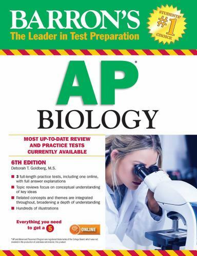 Barron’s AP Biology – 1438008686, Goldberg MS, paperback