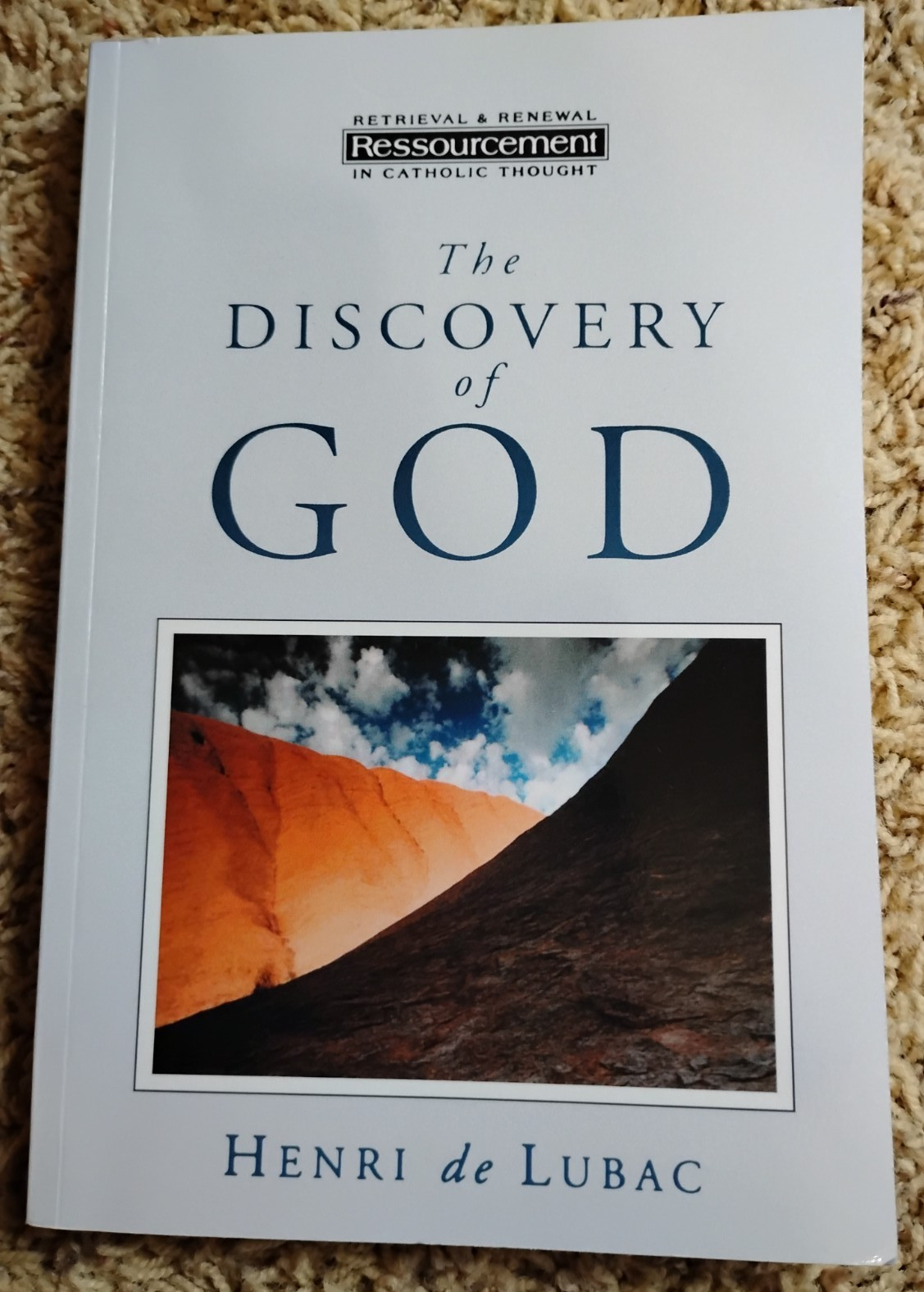 Discovery of God by Henri de Lubac (1996, Trade Paperback)