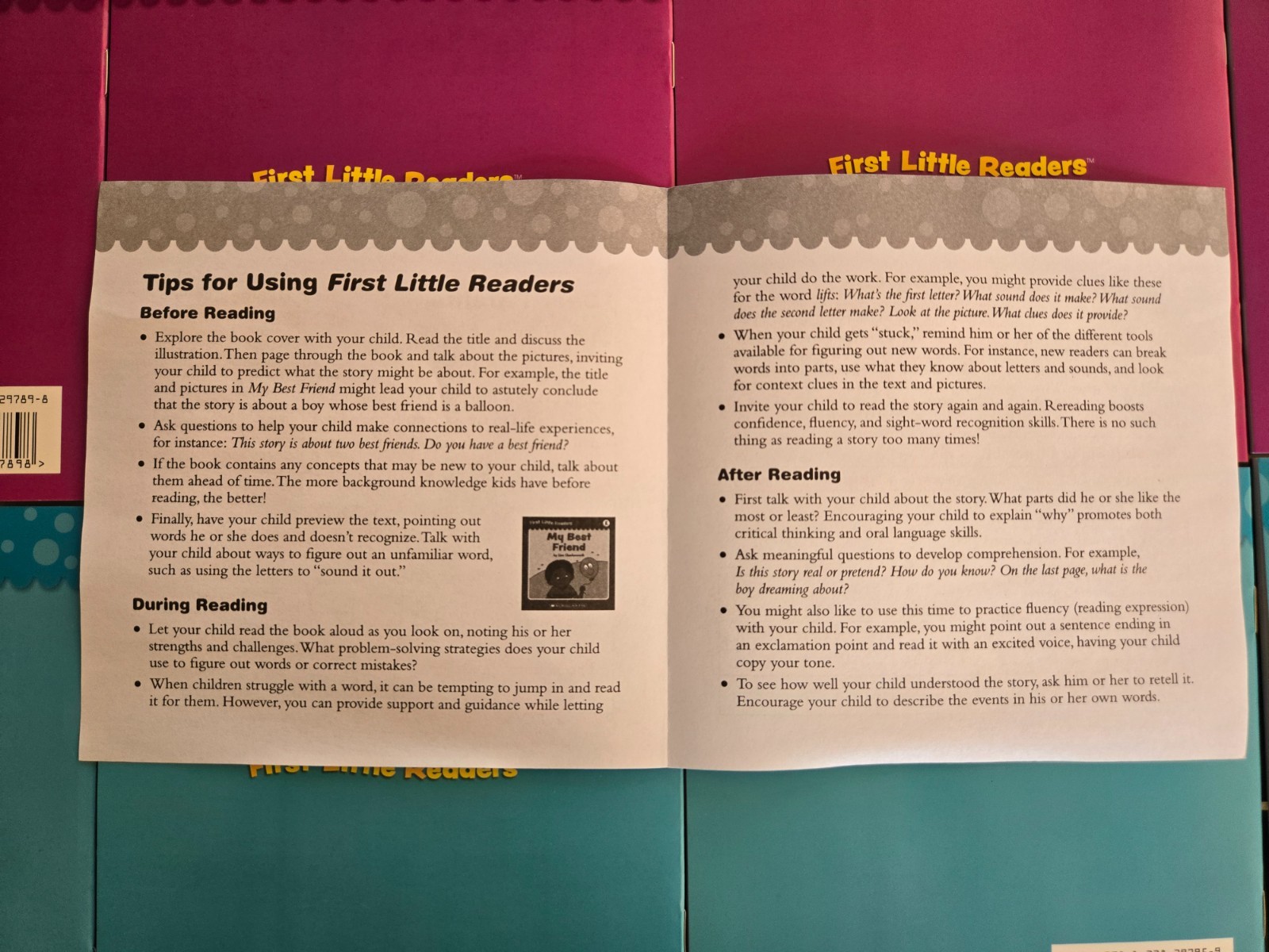 Scholastic First Little Readers Parent Pack: Guided Reading Levels E & F
