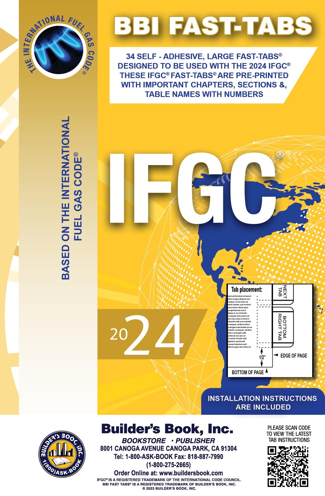 2024 International Fuel Gas Code (IFGC) Fast-Tabs