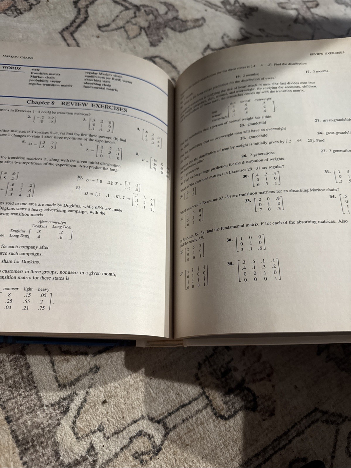 Finite Mathematics By Margaret L. Lial & Charles Miller – 1985 Textbook HC