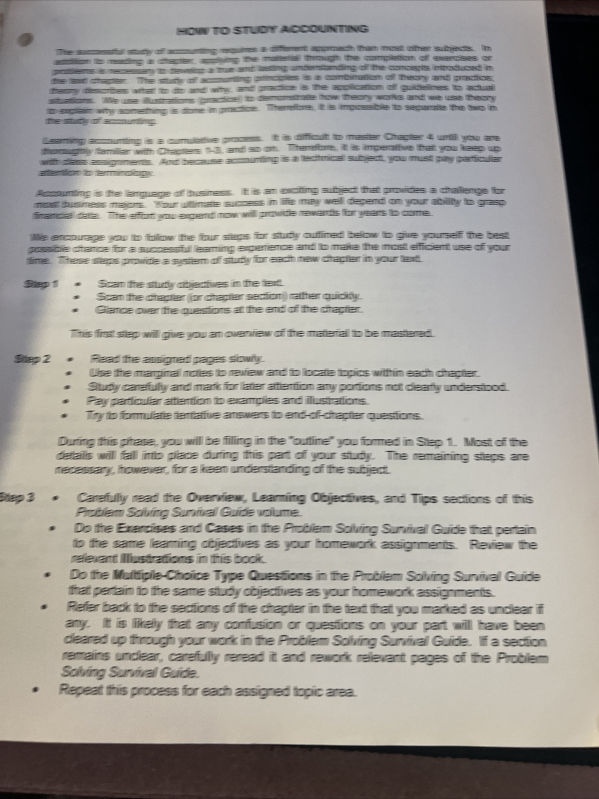 Intermediate Accounting Problem Solving Survival Guide: Chapters 1-14 H1