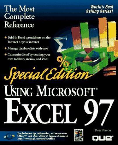 Special Edition Using Microsoft Excel 97; – 9780789709608, Ron Person, paperback