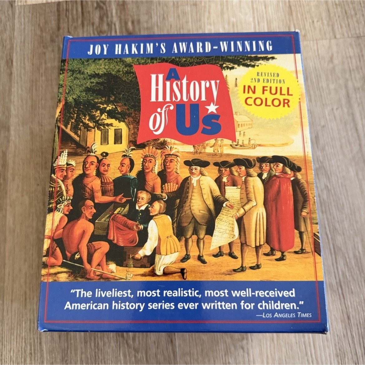 A History of US Joy Hakim Revised 2nd Edition 11-Volume Set Full Color Oxford