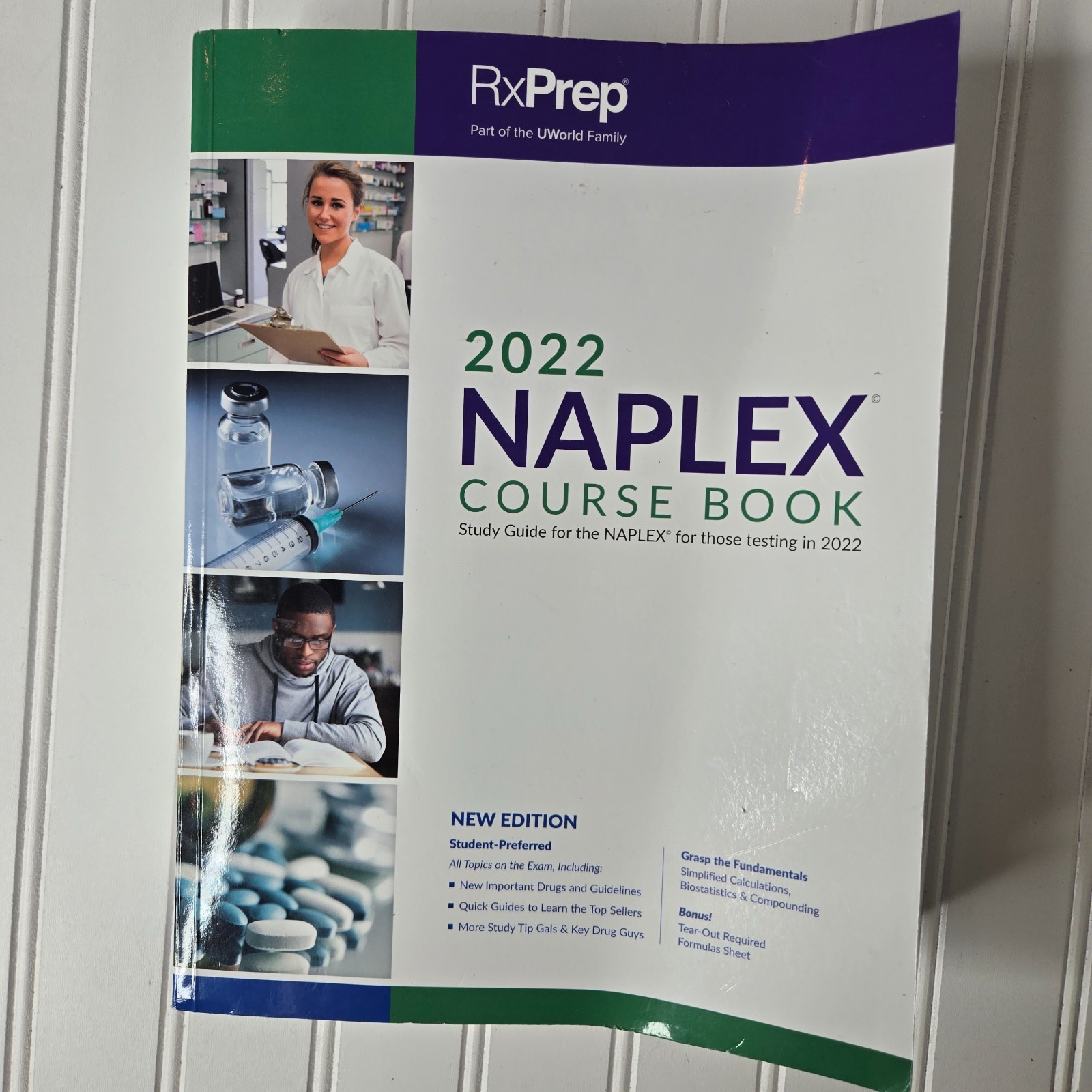 RxPrep’s 2022 Course Book for Pharmacist Licensure Exam Preparation – VERY GOOD