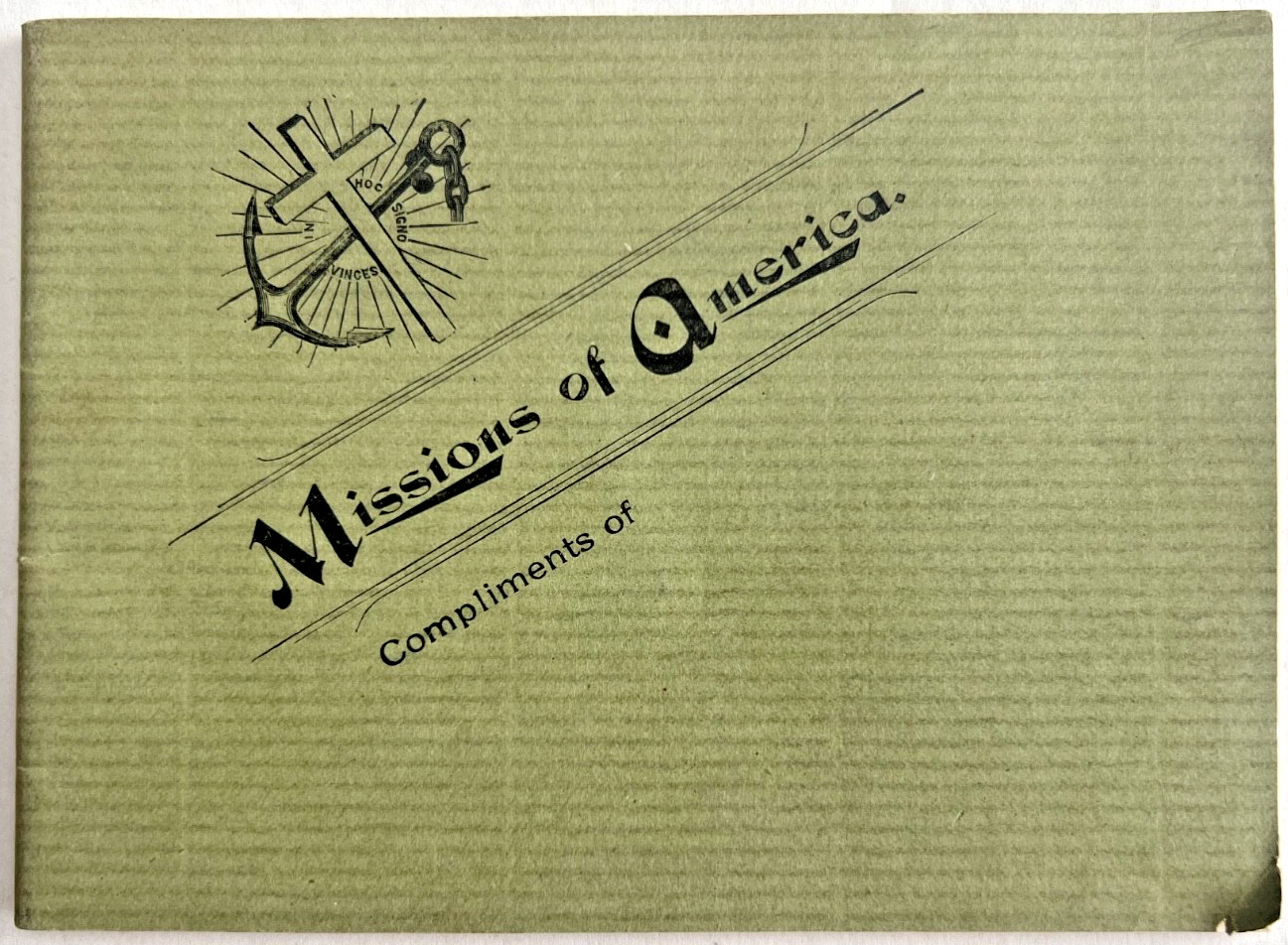 Rare The Koenig Medicine Co. MISSIONS OF AMERICA 1892 Booklet NERVINE TONIC 3F