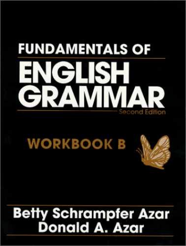Fundamentals of English – Paperback, by Azar Betty Schrampfer; – Very Good