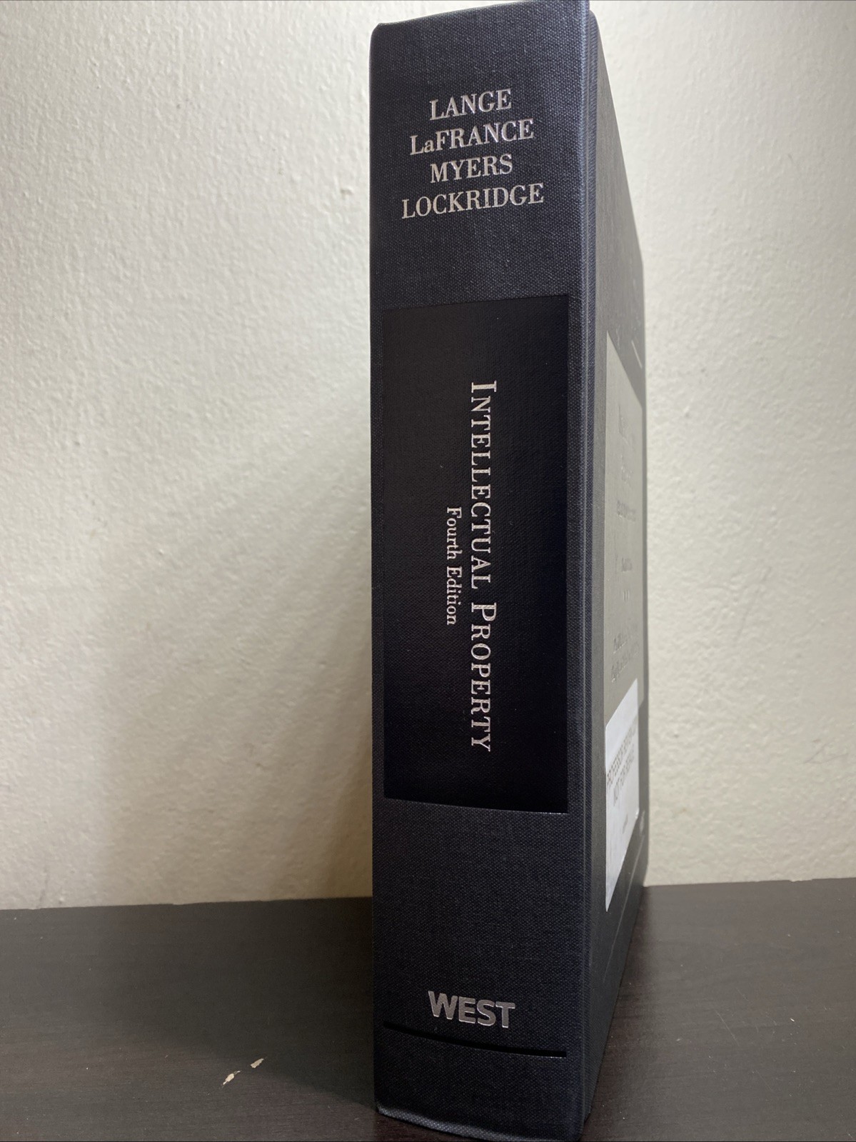 Intellectual Property: Cases and Materials Fourth Edition Hardcover Lange