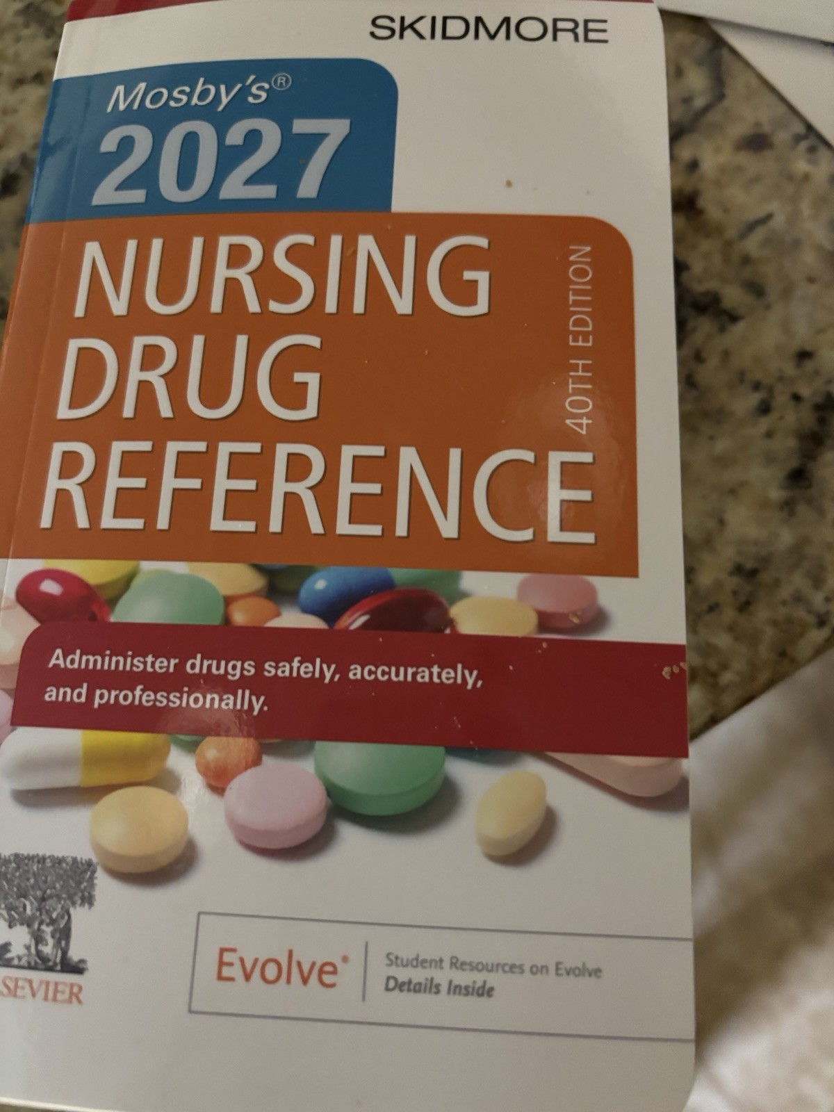 Mosby’s 2027 Nursing Drug Reference by Linda Skidmore-Roth Paperback Book
