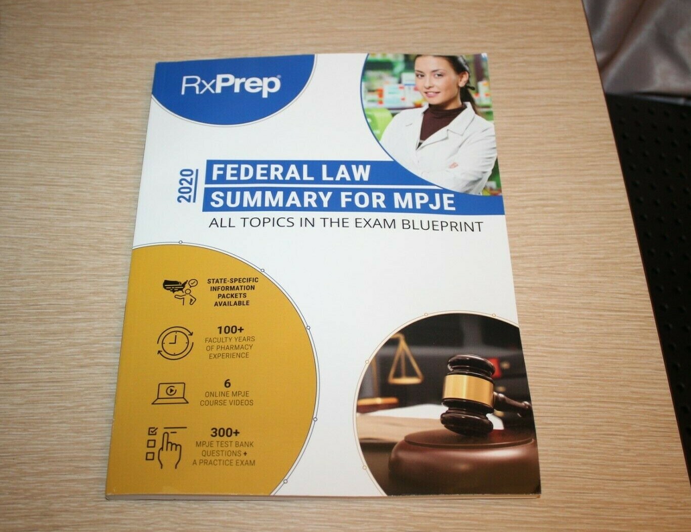 RxPrep Federal Law Summary for MPJE by RxPrep (2020, Trade Paperback) LIKE NEW