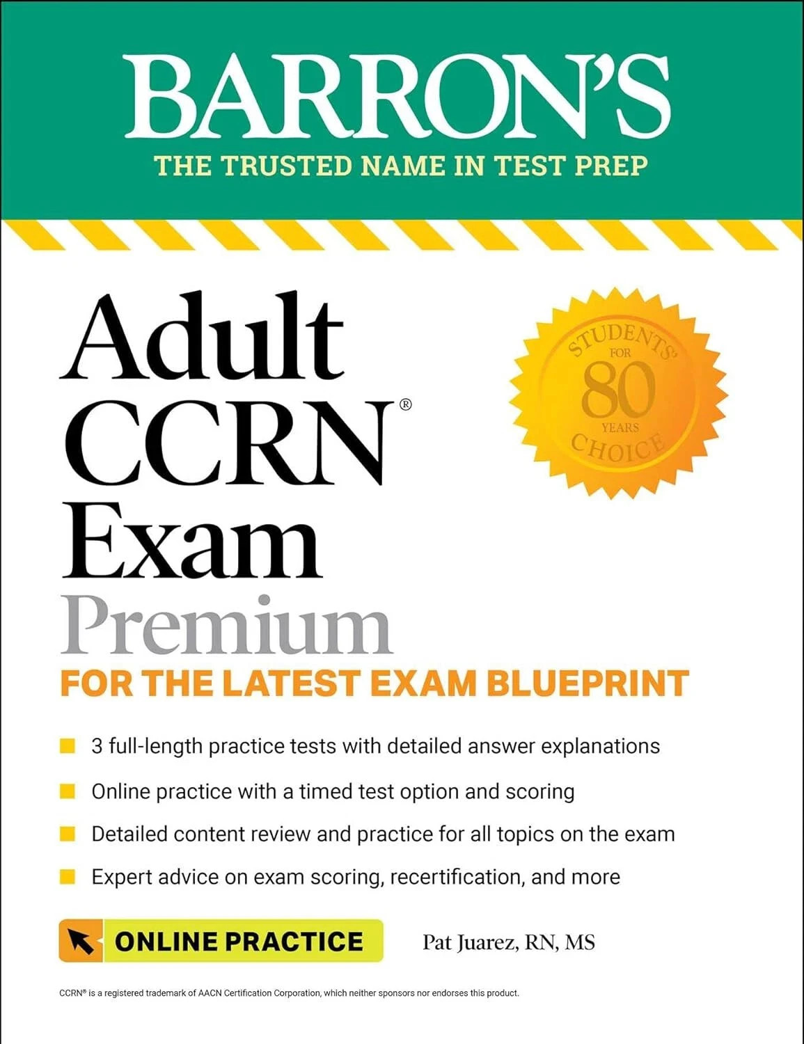 Barron’s Test Prep Ser.: Adult CCRN Exam Premium: Study Guide for the Latest…