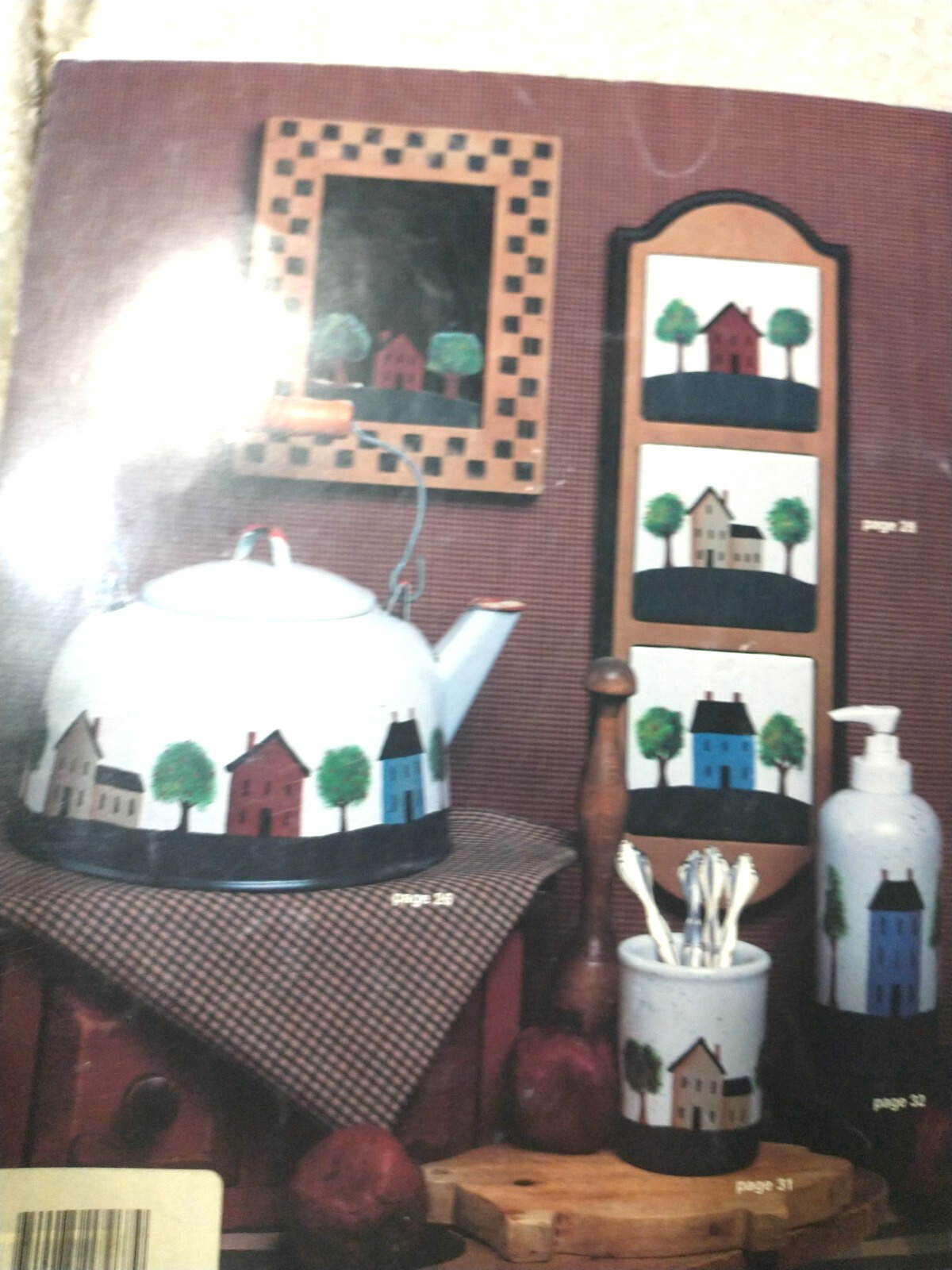 Painting with Perm Enamels by Pat Olson Pattern Book A62