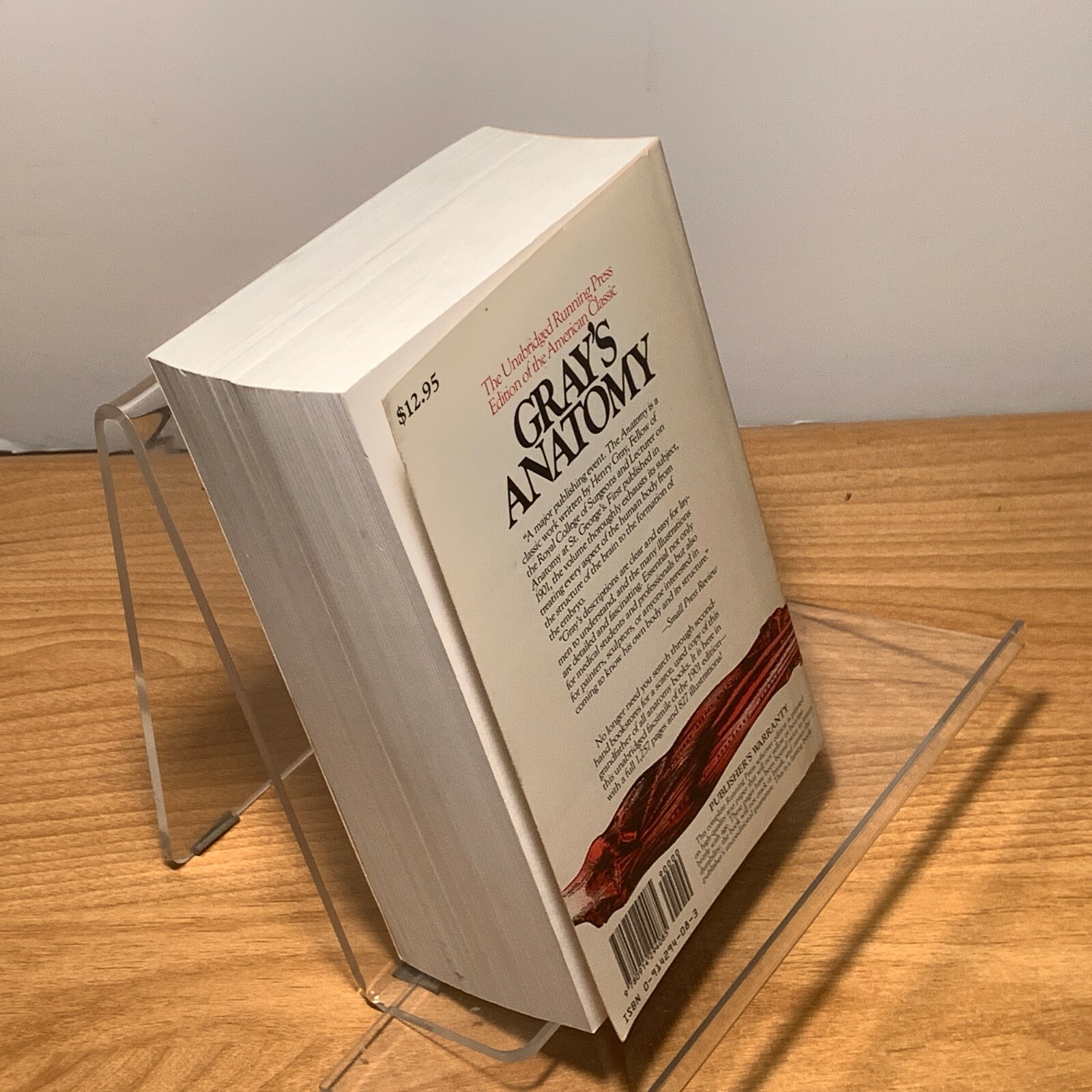 Gray’s Anatomy: The Unabridged Running Press Edition of the American Classic….