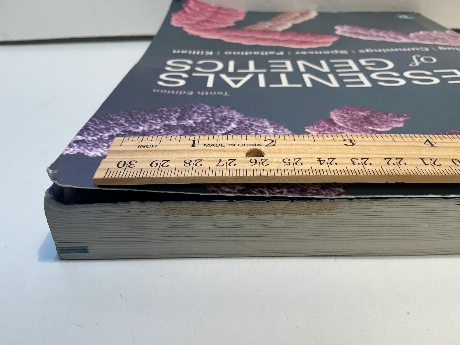 Essentials of Genetics 10th Edition by William Klug (WATER DAMAGE)